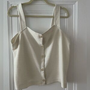 J. Crew Ribbed Tank Size Large